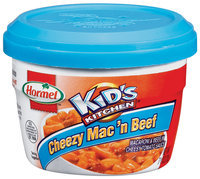 HORMEL KID'S KITCHEN Microwave Cup Cheezy Mac 'n Beef 7.5 OZ CUP