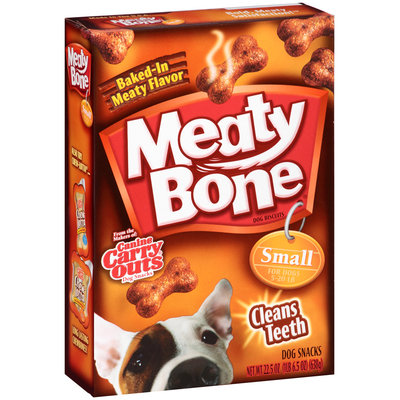 Meaty Bone Small Dog Snacks 22.5 oz. Box