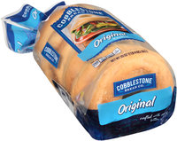 Cobblestone Bread Co.™ Original Bagels 20 oz. Bag