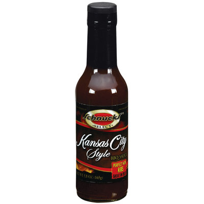 Schnucks Kansas City Style BBQ Sauce 5.8 Oz Glass Bottle