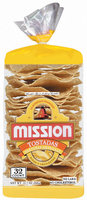 Mission Nortenas Amarillas 32 Ct Tostadas 12.7 Oz Bag