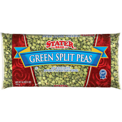 Stater Bros. Green Split Peas 16 Oz Bag