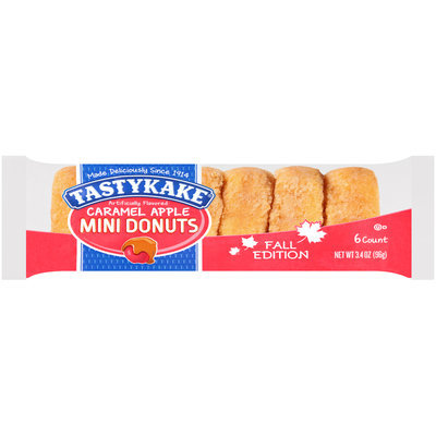 TastyKake® Fall Edition Caramel Apple Mini Donuts