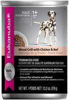 Eukanuba Adult Maintenance Mixed Grill with Chicken & Beef Dog Food 13.2 oz. Can