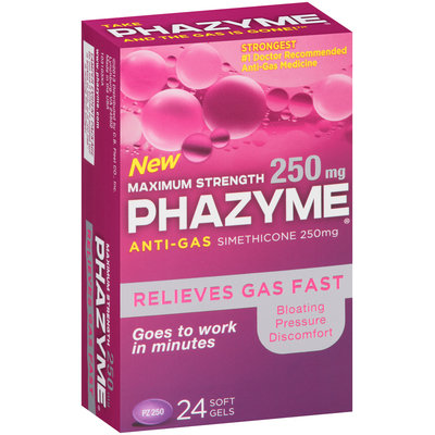Phazyme® Maximum Strength Anti-Gas Medicine 24 ct Box