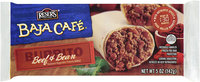 Baja Cafe® Beef & Bean Burrito