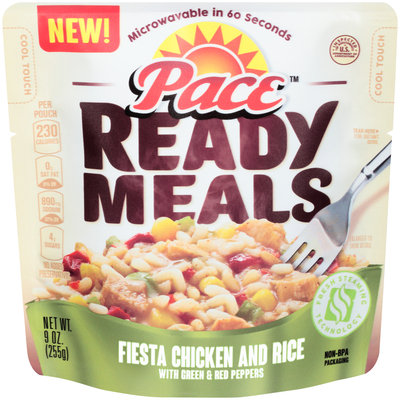 Pace™ Ready Meals Fiesta Chicken and Rice 9 oz. Pouch