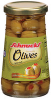Schnucks Manzanilla Spanish Olives 5.75 Oz Jar