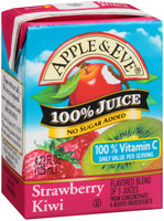 Apple & Eve® Strawberry Kiwi 100% Juice 4.23 fl. oz. Aseptic Carton