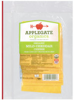 Applegate Farms Organic Mild Cheddar (Item Number 12692) Cheese 5 Oz Peg