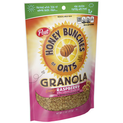 Honey Bunches of Oats Crunchy Raspberry Granola