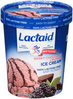 Lactaid® Berry Chocolate Crumble Lactose Free Ice Cream 1 qt Tub