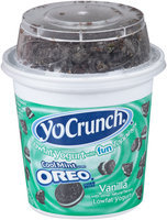 YoCrunch® Vanilla Lowfat Yogurt with Cool Mint Creme Oreo® Cookie Pieces