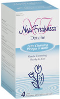 New Freshness Extra Cleansing Vinegar & Water Douche 4 Ct Box