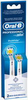 Professional White Oral-B ProWhite Replacement Electric Toothbrush Head 2 Count