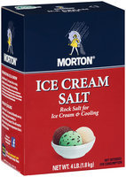 Morton® Ice Cream Salt 4 lb.
