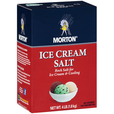 Morton® Ice Cream Salt 4 lb.