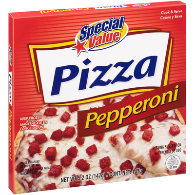 Special Value® Pepperoni Pizza 5.2 oz. Box