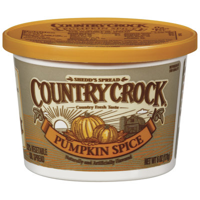 Country Crock® Cinnamon Pumpkin Spice 52% Vegetable Oil Spread Plastic Tub