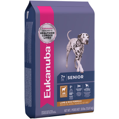 Eukanuba™ Senior Lamb & Rice Formula Dog Food 30 lb. Bag