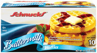 Schnucks Buttermilk 10 Ct Waffles 12.3 Oz Box
