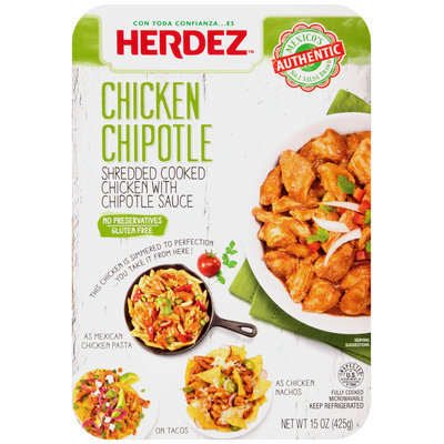 Herdez™ Chicken Shredded Cooked with Chipotle Sauce 15 oz. Package