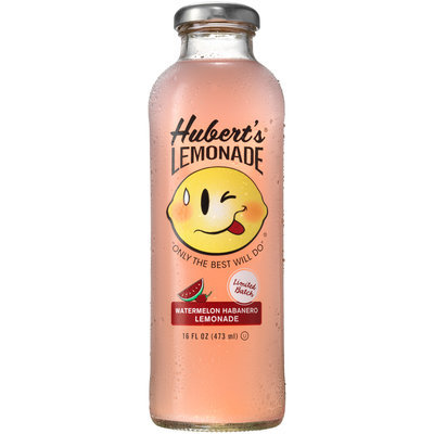 Hubert's® Watermelon Habanero Lemonade 16 fl. oz. Bottle