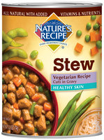 Nature's Recipe® Healthy Skin Vegetarian Recipe Cuts in Gravy Dog Food 13.2 oz. Can