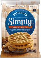 Pillsbury Simply...® Peanut Butter Cookies 14 oz. Pack