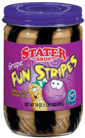 Stater Bros. Grape Fun Stripes Peanut Butter & Jelly 18 Oz Jar