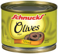 Schnucks Ripe Sliced Olives 2.25 Oz Can