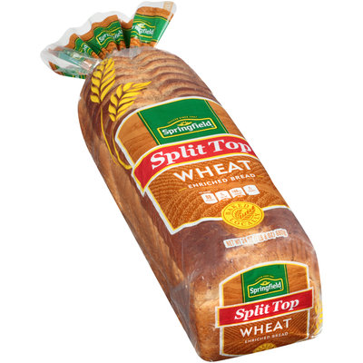 Springfield® Split Top Wheat Bread 24 oz. Bag
