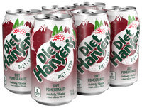 Diet Hansen's® Premium Diet Pomegranate Soda 6-12 fl. oz. Cans