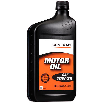 Generac® SAE 10W-30 Motor Oil 1 qt. Bottle