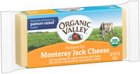 Organic Valley® Reduced Fat Monterey Jack Cheese