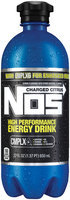 NOS High Performance Energy Drink Charged Citrus 22 fl. oz. Plastic Bottle