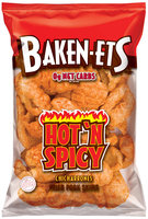 Baken-ets® Brand Hot 'N Spicy Fried Pork Skins 2.375 oz. Bag