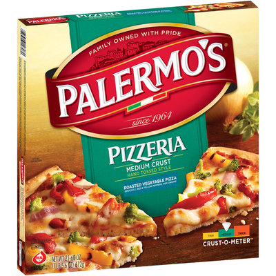 Palermo's® Pizzeria Medium Crust Hand Tossed Style Roasted Vegetable Pizza 21.6 oz. Box