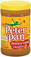 Peter Pan Crunchy Honey Roast Peanut Spread 16.3 Oz Plastic Jar