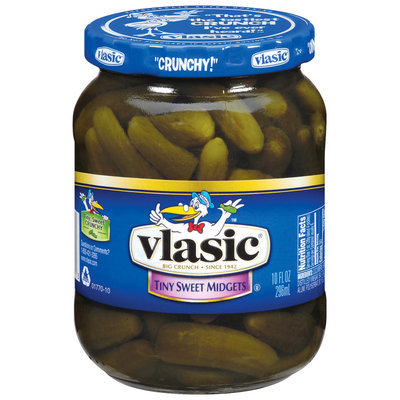 Vlasic Sweet Tiny Midgets Pickles 10 Fl Oz Jar
