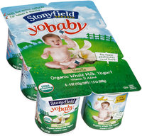 Stonyfield Organic™ YoBaby® Vanilla Yogurt 6-4 oz. Cups