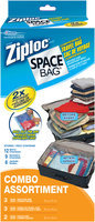 Ziploc® Space Bag® Compressible Travel Combo Storage Bags 8 ct Box