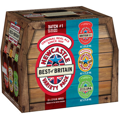 Newcastle Best of Britain Variety Pack 12-12 fl. oz. Pack