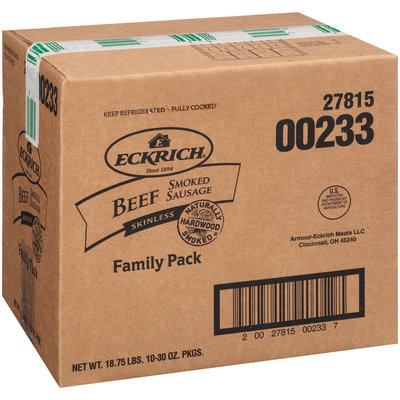 Eckrich® Skinless Beef Smoked Sausage