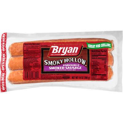 Bryan® Smoky Hollow Andouille Smoked Sausage 14 oz. Pack