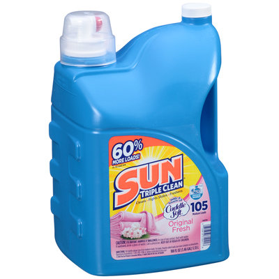 Sun® Triple Clean Original Fresh 105 Medium Loads Laundry Detergent 188 fl. oz. Jug
