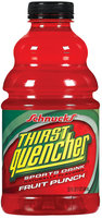 Schnucks Thirst Quencher Fruit Punch Sports Drink 32 Oz Plastic Bottle