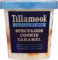 Tillamook® Speculoos Cookie Caramel Extra Creamy Ice Cream 15.5 fl. oz. Tub