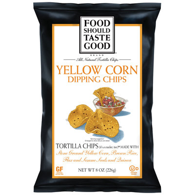 Food Should Taste Good® Yellow Corn Dipping Chips