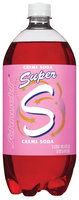 Schnucks Creme Super S Soda 101.4 Fl Oz Plastic Bottle